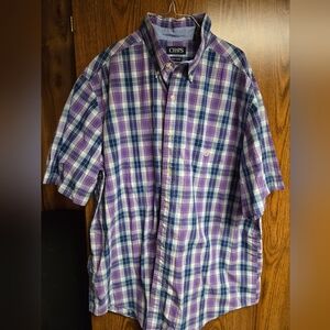 Men's Chaps Short Sleeve Shirt